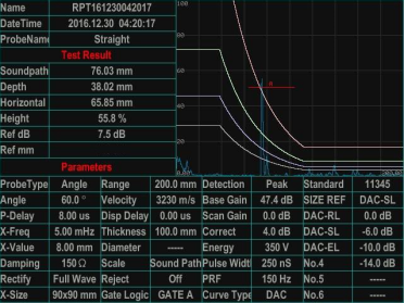 Ultrasonic Flaw Detector Tfd800c Plus