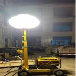 7M Alumium Telescopic Mast 800W Led Light Tower