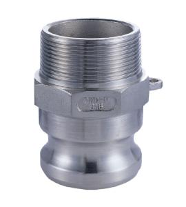 Quality Stainless steel Cam groove coupling Type F SS304 or SS316 MIL-A-A-59326 EN14420-7 wholesale
