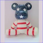 Shenzhen 7 inches (18 cm ) THE US FLAG fashion momo bear gloomy bear promition