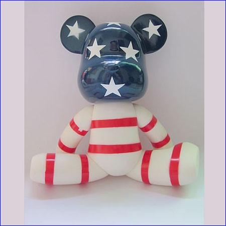 Shenzhen 7 inches (18 cm ) THE US FLAG fashion momo bear gloomy bear promition