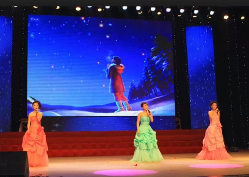 Full Color SMD2121 P3.91 Led Video Wall Led Stage Display Screen 16 bit Processing