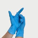 Disposable Medical Blue Nitrile Gloves Large Class I