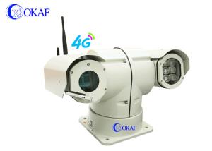 Quality OKAF 4G Anti Shock Vehicle Roof PTZ IP Camera RS485 Control wholesale
