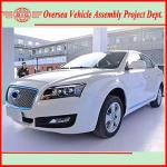 High Speed Electric City Car Assembly Line , Electric Powered Cars Factory