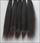 Customized Long Brazilian Remy Human Hair 360 Frontal Wig Silky Straight Style