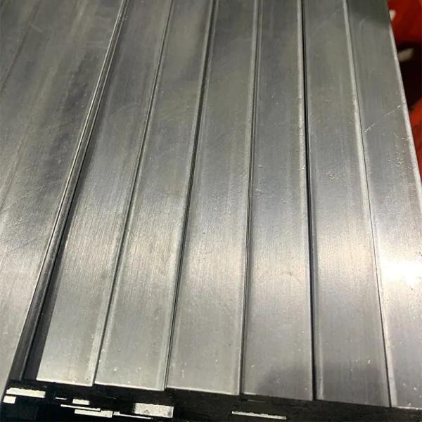 Cheap AISI 5052 Brushed Aluminium Flat Bar 0.3mm Customized Length Silver Color ISO Certificate for sale