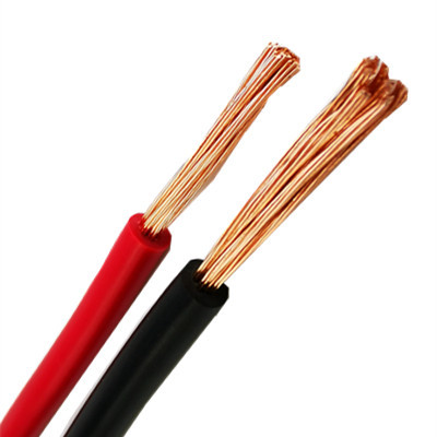 Blue Stranded Copper Wire , Bvr 10Mm2 Pvc Soft Bend Copper Wiring
