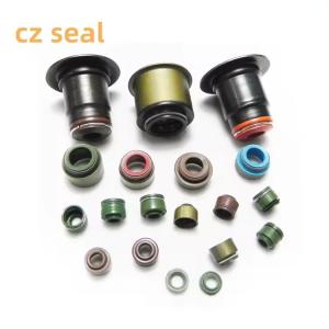 Quality Automotive Engine Stem Motorcycle FKM FPM Rubber Cylinder Head Valve Oil Seal Customized Color wholesale