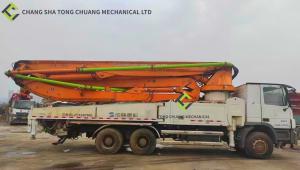 Quality 2013 Zoomlion Heavy Industries 47m Benz Second Hand Concrete Pump Truck wholesale