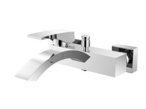 Quality Modern Wall Mounted Shower Mixer Faucet with Brass Material T8691 wholesale