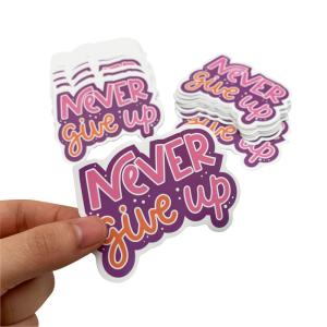Quality Customized Die Cut Sticker Printing Pvc Label Stamping wholesale