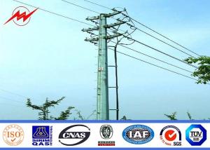 Quality Electrical Tubular Steel Pole Self Supporting Metal Utility Poles For Transmission Line wholesale