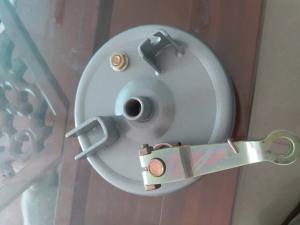 Quality Cast Iron Electric Rickshaw Accessories BRAKE DRUM Black And Silver Color wholesale