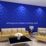 Modern Home Decor Customized 500mmx500mm Acoustic Soundproof Waterproof 3D Wall