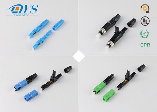 Field Assembly Optical Fiber Connectors Free sample Field Assembly FTTH SC Fiber
