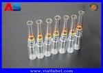 Injection Pharmaceutical Glass Ampoules With Green Ring / Yellow Ring