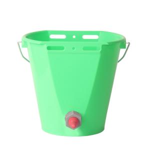Quality Rugged PP Feeding Pail for Lambs with Scale and Metal Handle wholesale