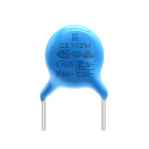 Quality ODM 300VAC Y2 Safety Capacitor 681K For High Frequency AC Load wholesale