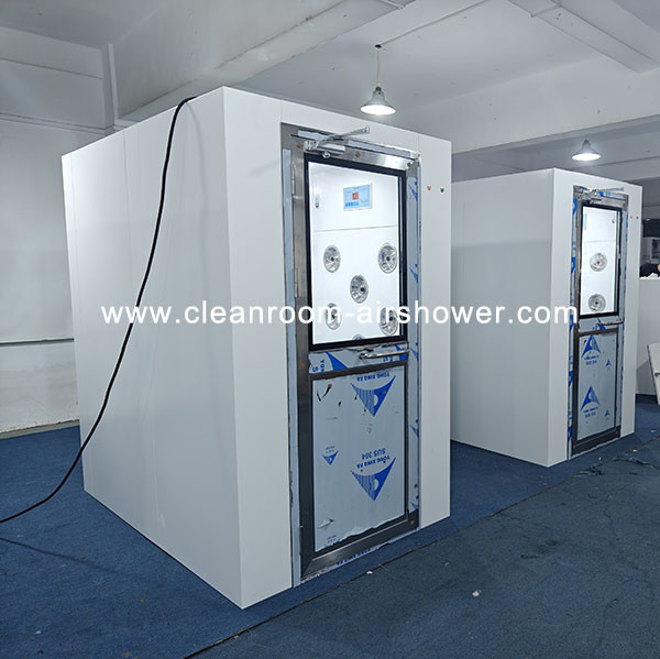 Cleanroom Air Shower with HEPA Filters for Airborne Particles Removal for 2-3 person