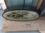 Decorative door inserts thickness 25.4MM with brass came