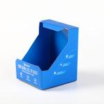 OEM PDQ Corrugated Eye Shadow Paper Cosmetic shippers Cardboard Display Stand