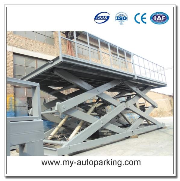Hydraulic Stacker/ Residential Pit Garage Parking Car Lift/Scissor Car Lift for