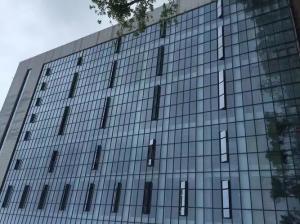 Quality Customized Design Sleek And Modern Glass Curtain Wall Water/Soundproof 1.4-5.0mm Panel wholesale