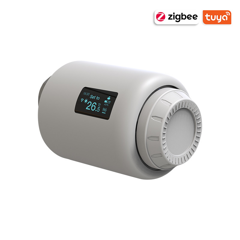 Zigbee WiFi Smart Thermostat Programmable Thermostatic Radiator Valve Temp Controller