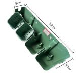 Customized Green Wall PP Strong Vertical Plastic Flower Pot For Indoor/Garden