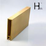 Etch-proof Customized Copper Alloy Casement Window And Door Profile Brass