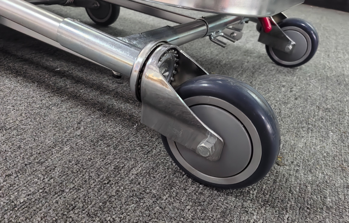 Aluminium Alloy Chair Type Ambulance Stretcher With Adjustable Back For Emergency Rescue And Rescue In Limited Space