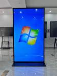 75 Inch Full Screen Windows Floor Standing 4K Digital Signage