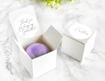 lid and base bath bomb paper box two pieces bath bomb packaging box with