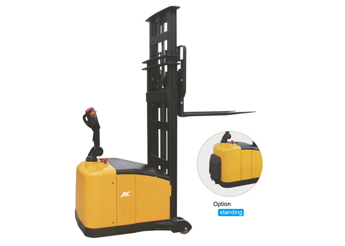 Counterbalanced Pallet Stacker Forklift With AC Drive System Legless Design