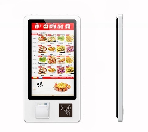 43" inch floor stand TFT LED LCD capacitive multi touch kiosk self-service terminal PC with embedded Android or Win10/11 PC