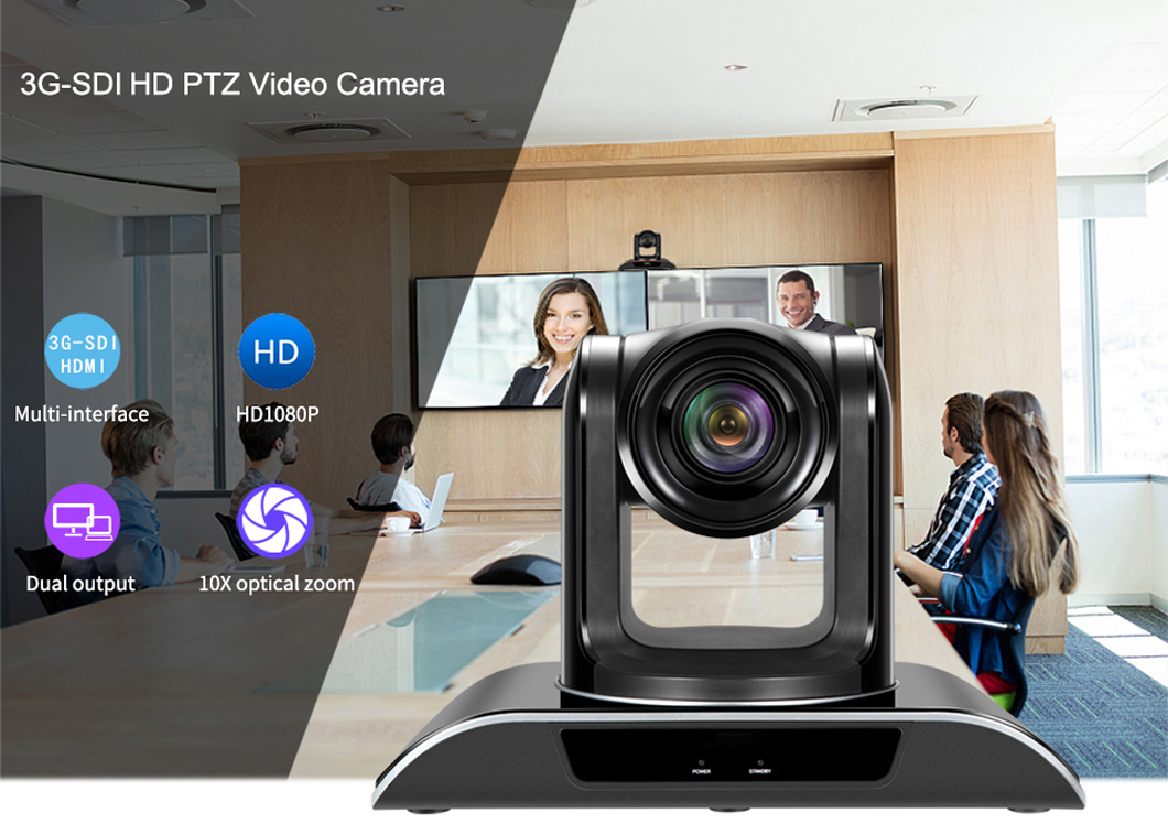 10X Optical Zoom Full HD 1080P Video Conference Camera USB Video Conference Camera for Smartboard