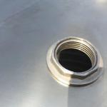 Household Rooftop Domestic Water Supply Stainless Steel Water Tank Durable
