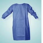 Waterproof Non Woven Surgical Gown , Light Weight Disposable Lab Gown