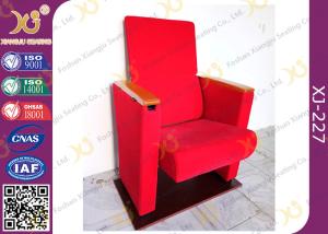 Quality Red Fabric Auditorium Hall Theatre Seating Living Room Furniture wholesale