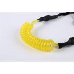 Adjustable Kayak Safety Equipment , Coiled Kayak Rescue Gear Arm Leash