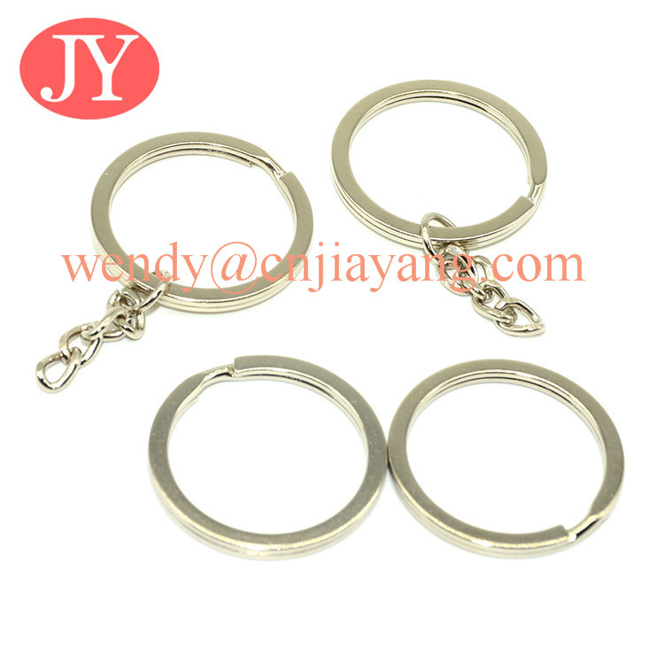 jiayang high quality bulk price 2.0mm wire key ring gold plated