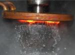Electric Shaft 50kw Induction Hardening Machine Metal Quenching Heat Treatment