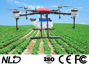Quality Pesticide Tank 10L Agriculture Drone Spraying With 6S/16000mAh Battery wholesale