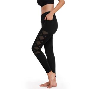 Quality Seamless Polyester Yoga Pants Fitness Sportswear Breathable High Impact Leggings wholesale