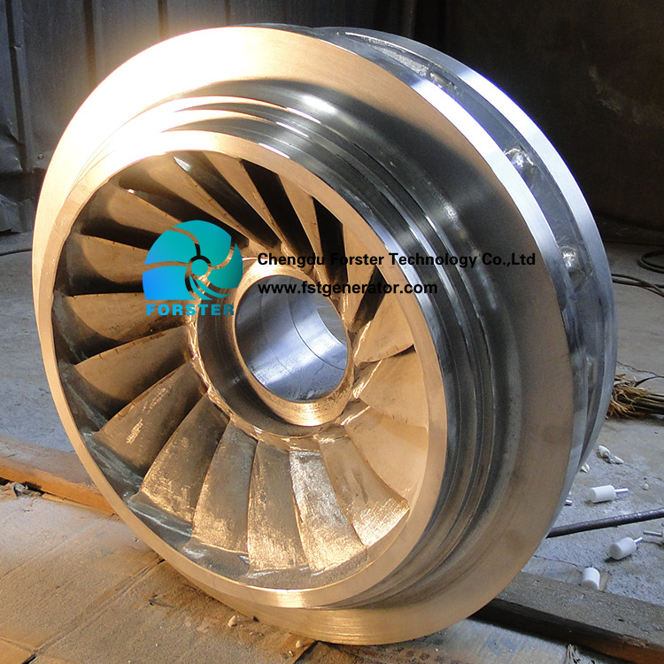 High Efficiency 1mw - 2.5mw High Voltage 6300v-35kv Francis Turbine Generator Unit