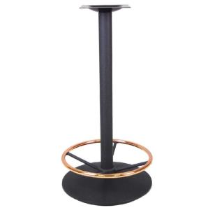 Quality Powder Coat Finish Modern Metal Table Legs Dia 43cm Base Size Dia 3&quot; Column wholesale