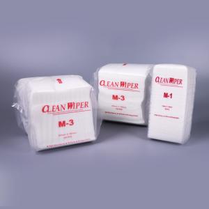 Quality M-3 Series Super Tough Non Woven Lint Free Cleanroom Wipes Cross Lapping wholesale
