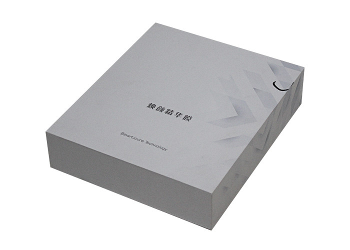 Customized Rigid Packaging Box With White Cardboard Insert