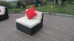 3pcs PE rattan sofas